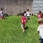 Nível III B – futebol no gramado.